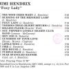 Jimi Hendrix - Foxy Lady  ( On Stage Recs )( Stockholm 1967 & Paris 1968 )