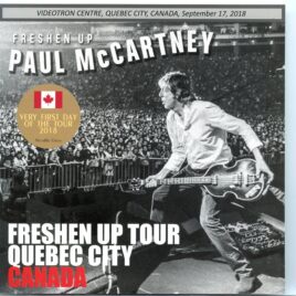 Paul McCartney – Freshen Up tour Quebec City Canada (2 CD) Piccadilly Circus front cover