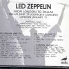 Led Zeppelin - From London To Dallas ( 2 CD set ) ( SEAGULL ) ( Dallas , Texas , USA , March 4th , 1975 )