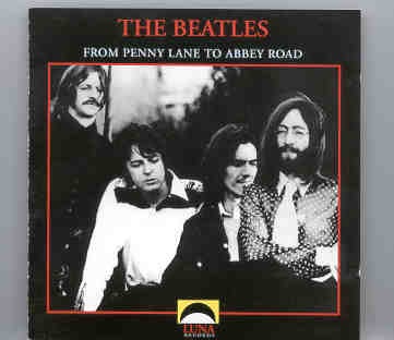 The Beatles – From Penny Lane To Abbey Road ( Luna ) front cover The Beatles - From Penny Lane To Abbey Road ( Luna ) front cover