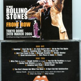 The Rolling Stone – Front Row 2 – Tokyo Dome 24th March 2006 (2 CD)