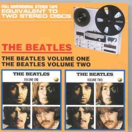 The Beatles - Full Dimensional Stereo Tape The Beatles Volume One & Two ( White Album ) ( 2 CD SET ) front cover