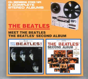 The Beatles – Full Dimensional Stereo Tape Meet The Beatles / Second Album front cover The Beatles - Full Dimensional Stereo Tape Meet The Beatles / Second Album front cover