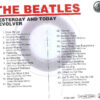 The Beatles - Full Dimensional Stereo Tape Yesterday And Today / Revolver