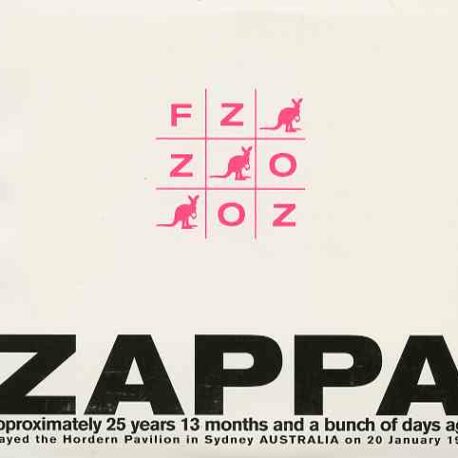 Frank Zappa - FZ : OZ  ( 2 CD SET ) ( Hordern Pavillion , Sydney , Australia , January 20th , 1976 )