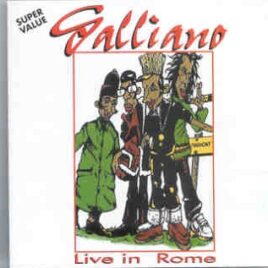Galliano - Live in Rome  ( On Stage ) front cover