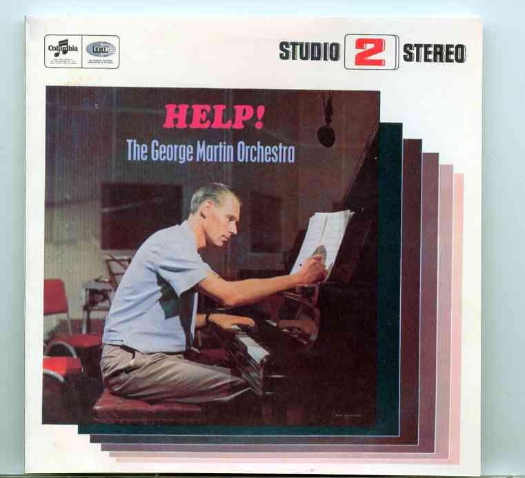 The Beatles – Help ! ( The George Martin Orchestra Original Album on CD ) front cover The Beatles - Help ! ( The George Martin Orchestra Original Album on CD ) front cover