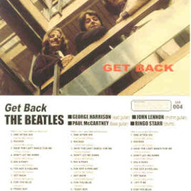 The Beatles - Get Back ( 3 CD SET ) ( Strange Apple Records )
