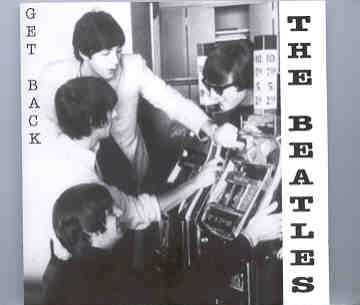 The Beatles – Get Back ( Chamelion Records ) front cover The Beatles - Get Back ( Chamelion Records ) front cover