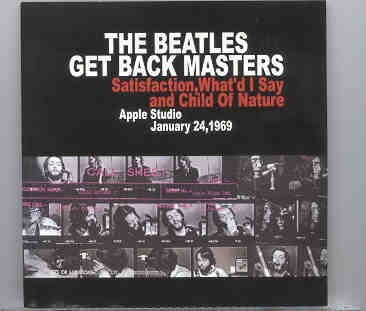 The Beatles – Get Back Masters ( Apple Studios ) front cover The Beatles - Get Back Masters ( Apple Studios ) front cover