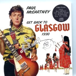 Paul McCartney – Get back to Glasgow 1990 (2 CD) – Valkyrie Records front cover