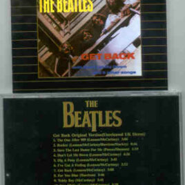 The Beatles - Dr. EBBETTS DBM 036 - GET BACK ORIGINAL VERSION - UNRELEASED UK STEREO