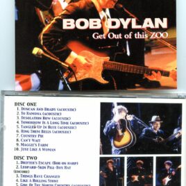 Bob Dylan - Get Out Of This Zoo ( 2 CD ) ( Live at Vicar Street , Dublin , Ireland , September 13th , 2000 )