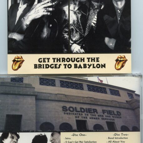 Rolling Stones - Get Though The Bridges To Babylon ( 2 CD!!!!! ) ( Live in Soldier Field , Chicago , September 23rd , 1997 )