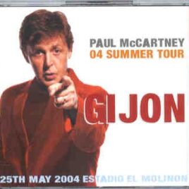Paul McCartney - Gijon ( 3 CD set ) ( Estadio El Molino , Gijon , Spain , May 25th , 2004 )( Piccadilly Circus ) front cover