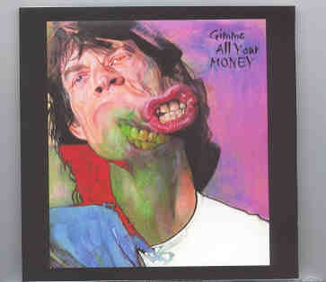 Rolling Stones – Gimme All Your Money ( Oakland Opening, January 25th , 1999 ) ( Sister Morphine ) ( 2 CD SET ) front cover Rolling Stones - Gimme All Your Money ( Oakland Opening, January 25th , 1999 ) ( Sister Morphine ) ( 2 CD SET ) front cover