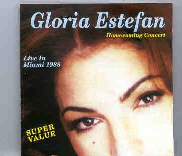 Gloria Stefan – Homecoming Concert ( On Stage ) ( Live In Miami , Florida , USA , 1998 ) front cover Gloria Stefan - Homecoming Concert ( On Stage ) ( Live In Miami , Florida , USA , 1998 ) front cover