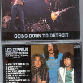 Led Zeppelin - Going Down To Detroit ( 2 CD set ) ( Detroit Cobo Hall , Michigan , USA , July 12th , 1973 )