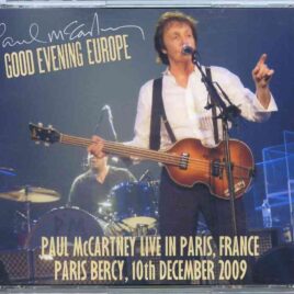 Paul McCartney - Good Evening Europe ( 3 CD SET ) ( Palais Omnisports , Paris Bercy , December 10th , 2009 ) front cover