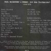 Paul McCartney - Got Any Toothpicks ? ( Mac Records ) ( Live In Belgium 1972 plus Bonustracks )