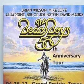 The Beach Boys - 50th Anniversary Tour Grand Prairie Texas ( 2 CD ) ( Live at Grand Prairie Texas , USA , April 26th , 2012 ) front cover