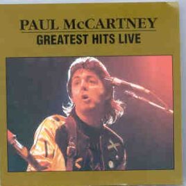 Paul McCartney - Greatest Hits Live ( Chartbusters ) front cover