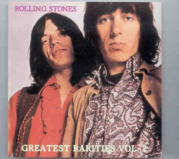 Rolling Stones – Greatest Rarities Vol. 2 ( ADAM VIII ) front cover Rolling Stones - Greatest Rarities Vol. 2 ( ADAM VIII ) front cover