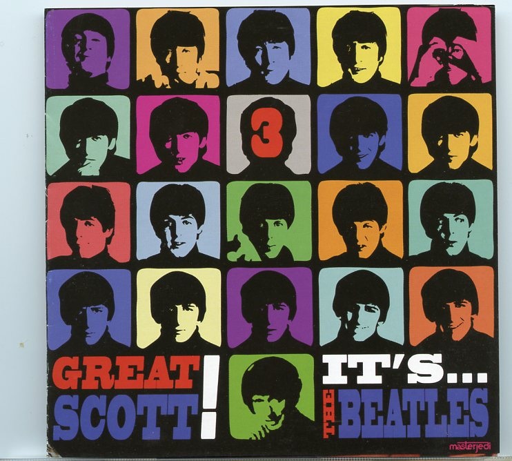 The Beatles – Great Scott ! It’s … The Beatles Vol. 3 ( 2 CD SET ) ( The Complete Personal Recordings Of DJ Roger Scott ) front cover The Beatles - Great Scott ! It's ... The Beatles Vol. 3 ( 2 CD SET ) ( The Complete Personal Recordings Of DJ Roger Scott ) front cover