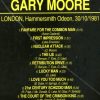 Greg Lake & Gary Moore – London 1981