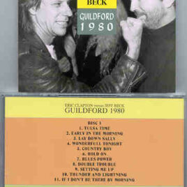 Jeff Beck - Guildford 1980 ( with Eric Clapton ) ( 2 CD set )