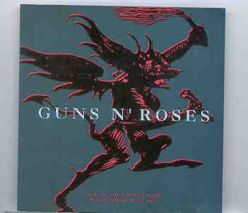 Guns N’ Roses – Live At The Tacoma Dome 1991 front cover Guns N' Roses - Live At The Tacoma Dome 1991 front cover
