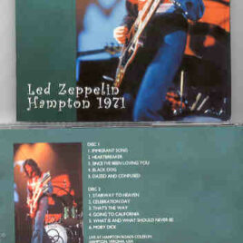 Led Zeppelin - Hampton 1971 ( 2 CD SET ) ( Hampton , Virginia , USA , September 9th , 1971 )