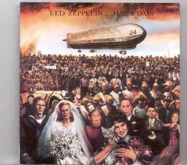 Led Zeppelin – Happy Days ( Blue Kangaroo ) ( Ten unreleased tracks 1972 / 1973 ) front cover Led Zeppelin - Happy Days ( Blue Kangaroo ) ( Ten unreleased tracks 1972 / 1973 ) front cover