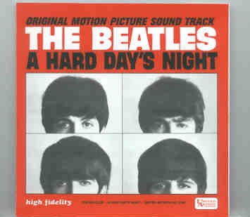 The Beatles – A Hard Day’s Night Original Soundtrack ( US Mono ) front cover The Beatles - A Hard Day's Night Original Soundtrack ( US Mono ) front cover