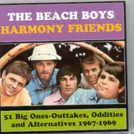 The Beach Boys - Harmony Friends ( 51 Oddities- Outtakes and Alternates 1967-1969 ) ( 2 CD set ) front cover