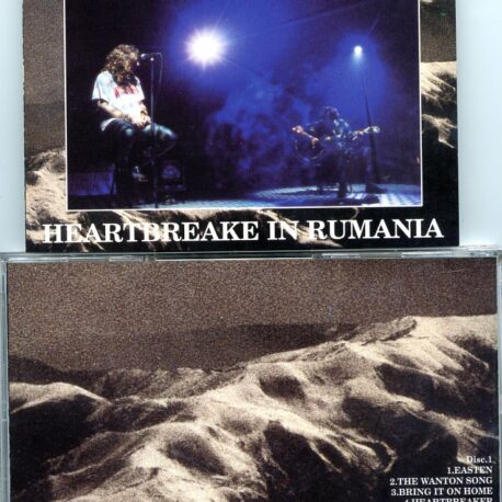 Led Zeppelin - Heartbreak In Rumania ( 2 CD SET ) ( Page & Plant at Sala Polivalenta , Bucharest , Romania , March 1st , 1998 )