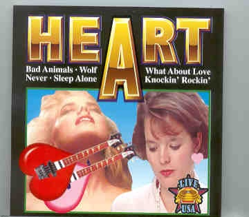 Heart – Live In USA front cover Heart - Live In USA front cover