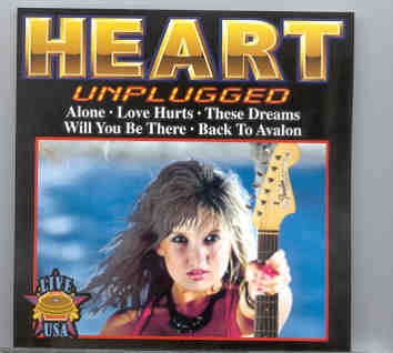 Heart – Unplugged Live In USA front cover Heart - Unplugged Live In USA front cover