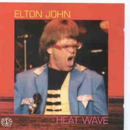 Elton John - Heat Wave   ( 2 CD set ) ( Live in Europe 1992 ) ( Big Music ) front cover