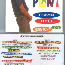 Led Zeppelin - Heaven , Hell Or Houston ? ( 2 CD set ) ( Robert Plant Live in Houston & Austin , Texas , 1983 )