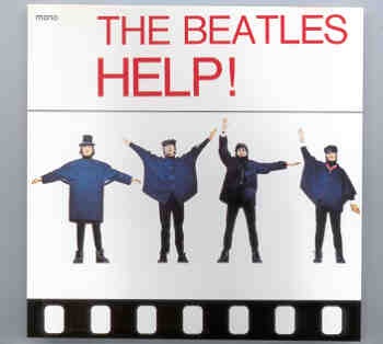 The Beatles – Help ! Mono ( Rare German Cover ) front cover The Beatles - Help ! Mono ( Rare German Cover ) front cover