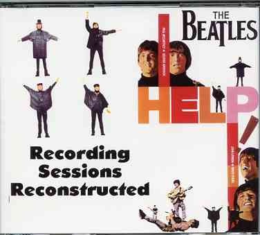 The Beatles – Help ! Recording Sessions Reconstructed ( 4 CD SET plus Booklet ) front cover The Beatles - Help ! Recording Sessions Reconstructed ( 4 CD SET plus Booklet ) front cover