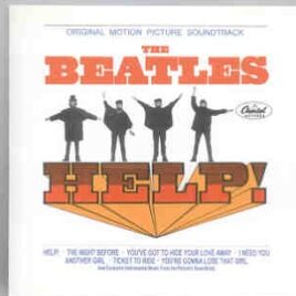 The Beatles - Help !  Original Soundtrack   ( US Capitol Mono ) front cover