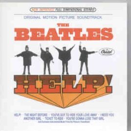 The Beatles - Help !  Original Soundtrack   ( US Capitol Stereo ) front cover