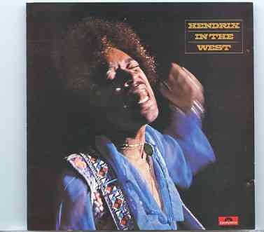 Jimi Hendrix – Hendrix In The West ( Polydor ) front cover Jimi Hendrix - Hendrix In The West ( Polydor ) front cover