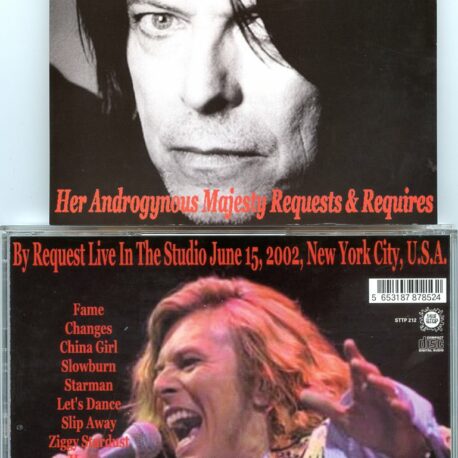 David Bowie – Her Androgymous Majesty Request & Requires – NYC USA 2002