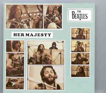 The Beatles – Her Majesty ( Rare German release ) front cover The Beatles - Her Majesty ( Rare German release ) front cover