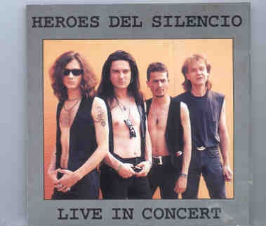 Heroes del Silencio – Live In Concert ( Swingin’ Pig ) ( Live In Amsterdam , Netherlands 1992 ) front cover Heroes del Silencio - Live In Concert ( Swingin' Pig ) ( Live In Amsterdam , Netherlands 1992 ) front cover