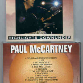 Paul McCartney - Highlights Downunder ( Orange )