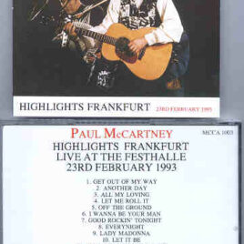 Paul McCartney - Highlights Frankfurt 1993